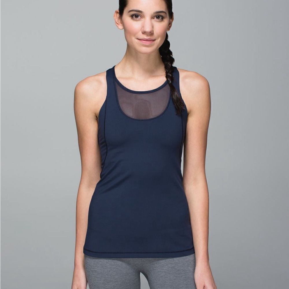 Lululemon Mesh With Me Tank size 4